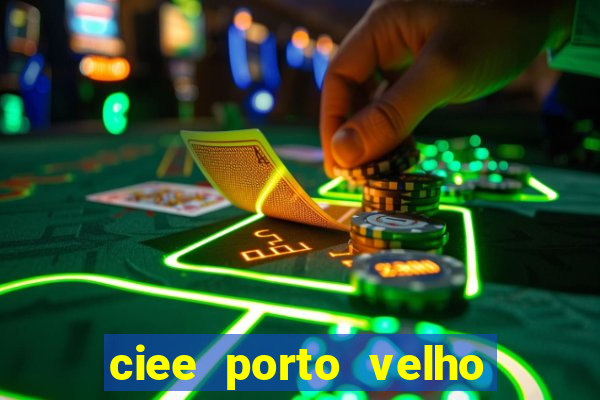 ciee porto velho menor aprendiz